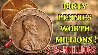 Super Rare Top 10 Bad Condition Pennies Coins Worth A lot of money -Coins Worth Millions!