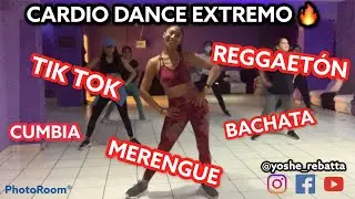 PIERDE PESO BAILANDO - CARDIO DANCE EXTREMO (NON-STOP DANCE CLASS) 🔥