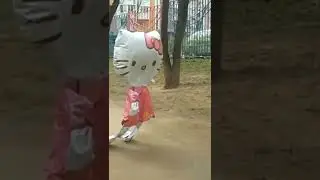 Stan Twitter: Hello Kitty balloon wandering around deflated
