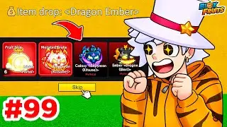 ABRI 100 CAIXAS DE FRUTAS PARA PEGAR AS NOVAS SKINS RARAS DO BLOX FRUITS !! (MUITA SORTE)