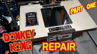 Donkey Kong Cocktail Arcade Repair: No Video Signal. The Easy Stuff