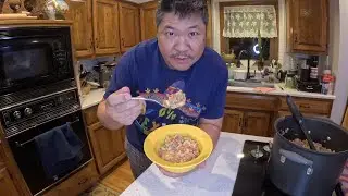 Cooking with Dad before he's dead:  Mexican Sausage Dish