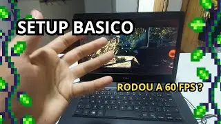 Um dia na vida de um gamer CLT setup notebook rodando jogos  PC fraco 