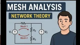 Mesh Analysis Explanation|Network Theory| Diploma|Btech basics |ECE|EEE
