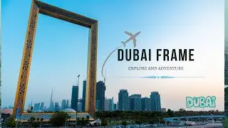 Dubai Frame , the World&rsquo;s Largest Picture Frame #viral #travel #dubai #dubaiframe