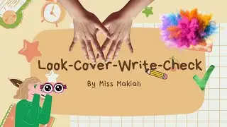Look-Cover-Write-Check | Color and Number 