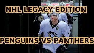 Pittsburgh Penguins vs Florida Panthers NHL Legacy Edition Gameplay