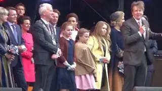 KONINGSDAG 2017 - KONING WILLEM-ALEXANDER BRENGT BEZOEK AAN TILBURG - KING'S DAY IN THE NETHERLANDS