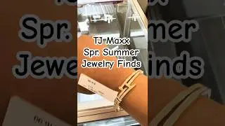 Affordable Jewelry Finds at #TJMaxx #tjmaxxjackpot #tjmaxxnewfinds #ytshortsvideo #fy