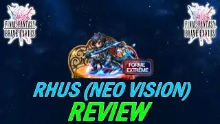[FFBE  GL Version] REVIEW : RHUS (NV) : LES NOUVEAUX ROBOTS ARRIVENT !