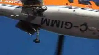Canadian 793 lifting off WGH helipad in Moose Factory