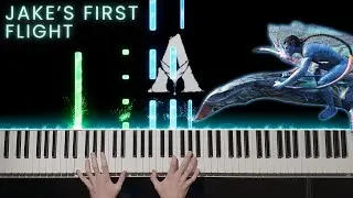 Jake's First Flight (Avatar) | Cinematic Piano Cover + Sheet Music