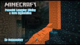 Minecraft Longplay - Relaxing Cave Exploration and Mining -  Ancient City - No Commentary - 1.20