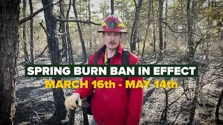 Annual Spring Burn Ban