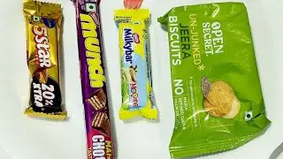 Cadbury vs 5star vs Munch vs Milky bar vs Jeera Biscuits