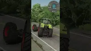 Man muss ja auch schnell zum Acker kommen 😂 #ls22 #landwirtschaftssimulator22 #fs22 #claasaxion