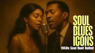 Soul Blues Icons | (1960s Soul Duet Ballad) | Every Tear Remembered You | Smooth & Timeless