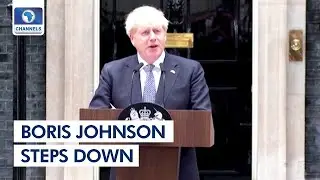 Boris Johnson Steps Down As Conservative Leader