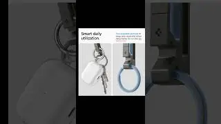 Spigen Titanium Keychain 🔑 | Premium Belt Clip + Bottle Opener | Men&rsquo;s EDC Gadget
