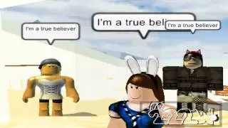ROBLOX MUSIC VIDEO - true believer