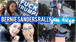 RALLY DE BERNIE SANDERS EN NATIONAL CITY! CON GEORGE LOPEZ (05/21/2016)