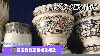 खरीद सकते Ceramic pot Manufacturing packaging'Online  delivery 🚚// #khurja Factory 🏭 Visit