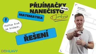 👉 Přijímačky nanečisto 2026 – MATEMATIKA | ŘEŠENÍ
