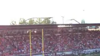 CF-18 Jet Fighter over Empire Stadium