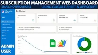 How to Make Subscription Management Dashboard in Google&nbsp;Sheets + Apps&nbsp;Script | D32