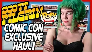 Скотт Пилигрим против всех эксклюзивная добыча Funko Pop Comic Con!