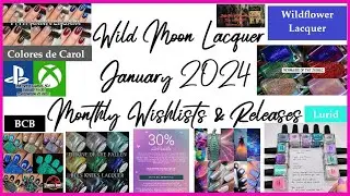 Wishlist Master List for New Releases Jan 2024