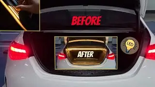 Mercedes | How To TRUNK led LIGHT install?
