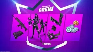 Fortnite Dezember Crew Pack Showcase | W&uuml;rfel Assassinin geleaked | Fortnite Season 8