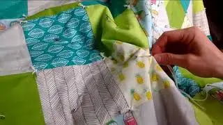 How to Tie a Quilt Without Frames