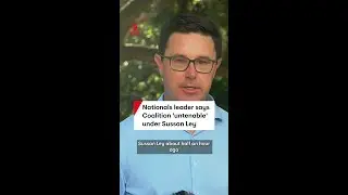 Nationals leader says Coalition 'untenable' under Sussan Ley