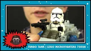 Clone Turbo Tank | LEGO Star Wars Microfighters 75028 | HD Review