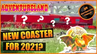 New Roller Coaster Coming To Adventureland 2021? FULL Construction Update!