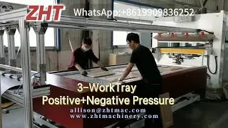 Triple Working Table Vacuum Press Machine &ndash; Automatic PIN System | Faster Output for Project Jobs
