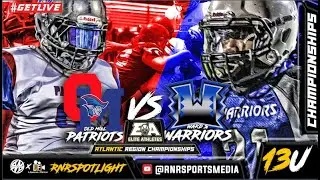 Old Mill Patriots vs Ward 5 Warriors | ARC | 13U Championship Game