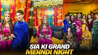 Part 1🥰|Siya Ka Grand Mehndi Event😍|Maya Khan Vlogs😍