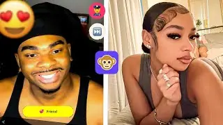 THE RIZZ & TROLL GOD RETURNS TO MONKEY APP😈 @ 3AM (SHE TWERKED FOR ME)