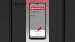 Network Not Working? Network Settings Reset | Android Network Issue #techfrack #shorts
