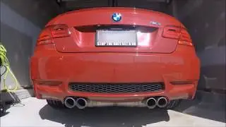 BMW E92 M3 Exhaust Comparison - Stock vs Borla ATAK