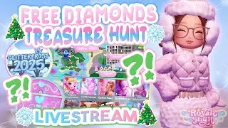 TREASURE HUNT DAY 5 🎄 COME HANGOUT 🤍 | #royalehighroblox #royalehigh