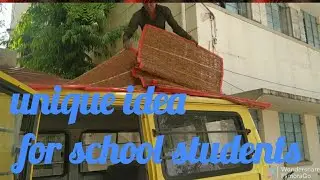 what a unique idea for school van students||daily vlog#debi'slifestyle