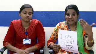 Visual skills training using worksheets
