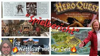 08 ❤️‍🔥Hero Quest❤️‍🔥 😈Wettlauf mit der Zeit😈 08 #miniature #toys #retro #Brettspiel [in 1080p]