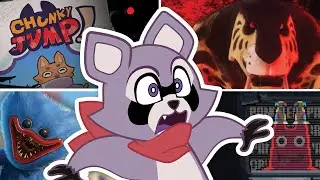 🔴HORROR GAME NIGHT!🔴 - Part 2 - - Chunky Jump, Night of the Extinct, & talking about Indigo Park