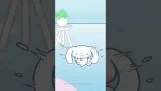 Be careful Cinnamoroll! #cinnamoroll #sanrio #shorts #springcleaning