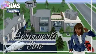 Aeropuerto Sim |✈️| Tour + Planos | Los Sims Freeplay